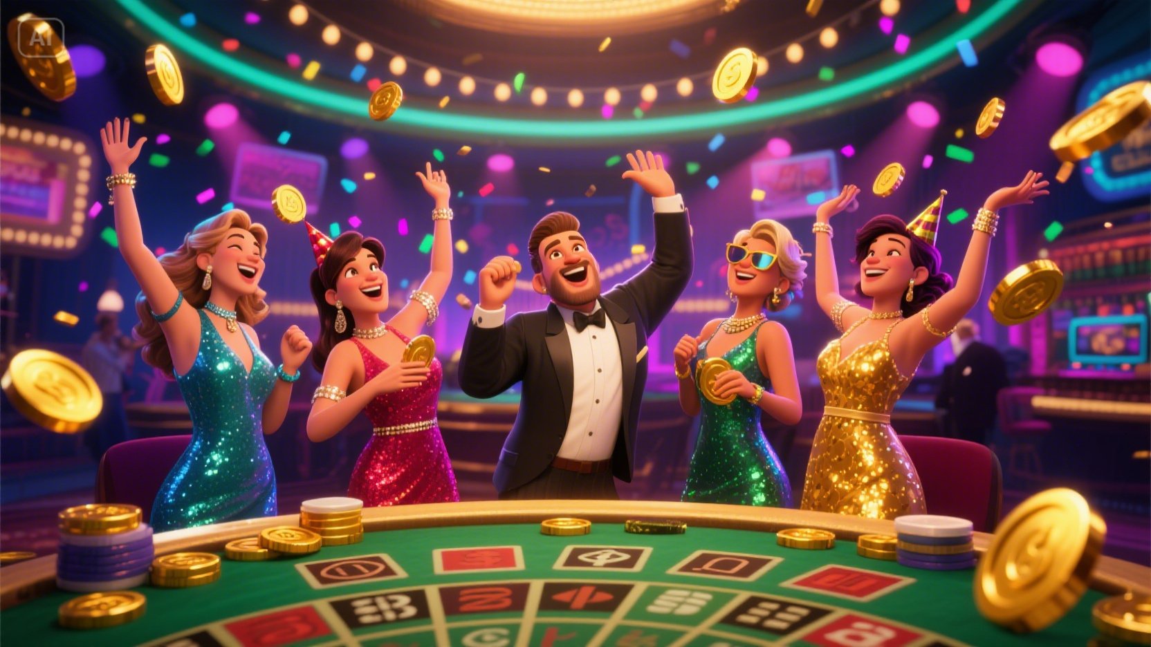 Casino joker casino game desktop and mobile interfaces